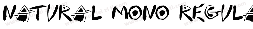 Natural Mono Regula字体转换